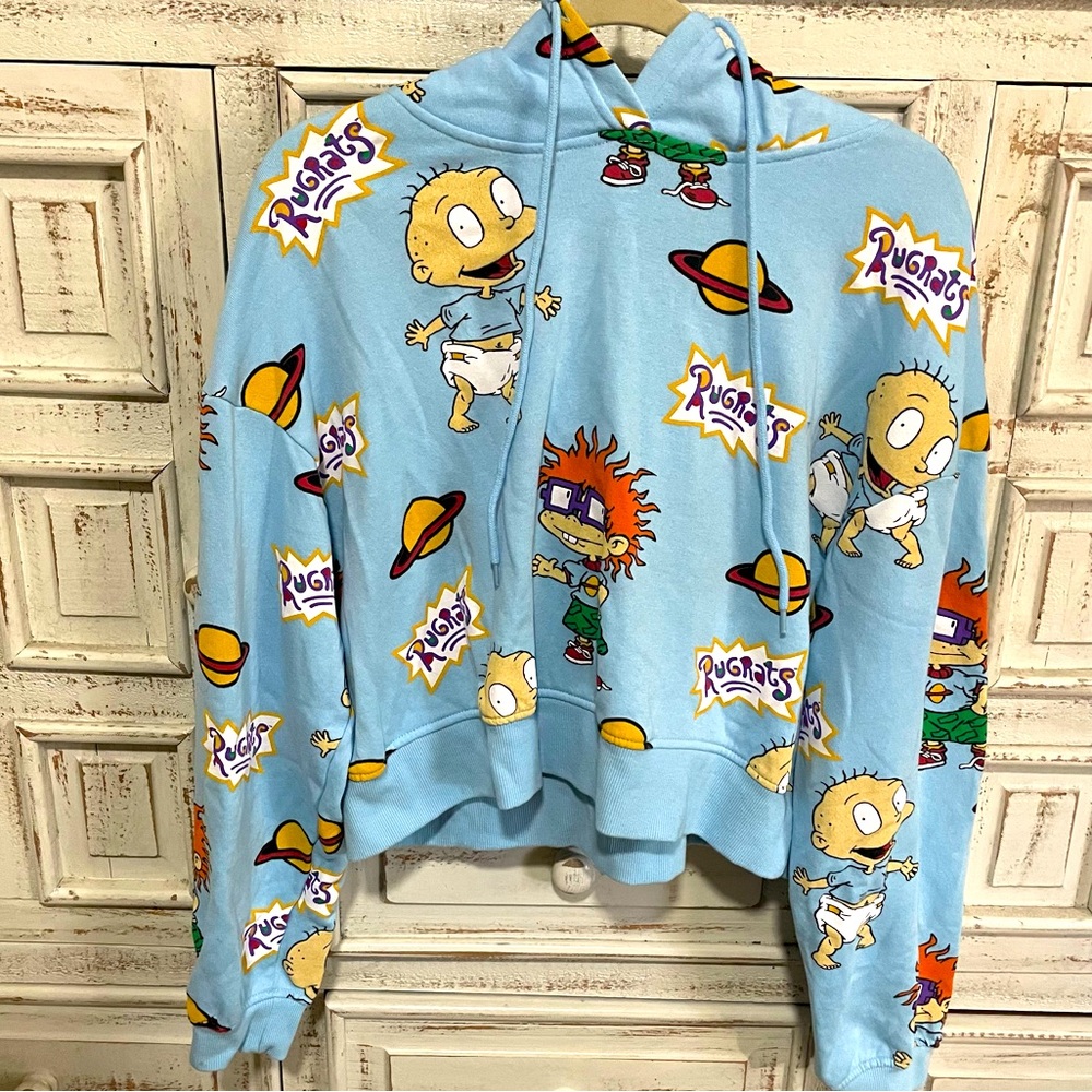 Rugrats Cropped Hoddie